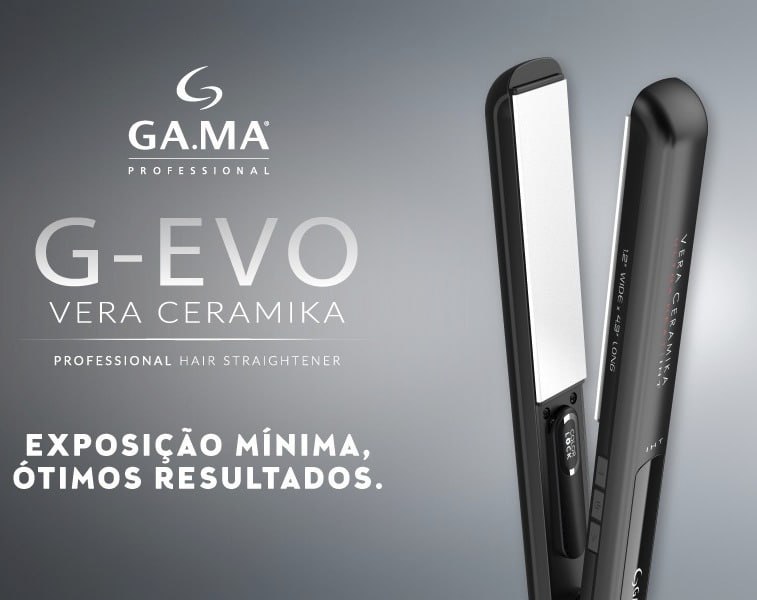 Chapinha/Prancha De Cabelo Gama Italy G-evo Iht Vera Ceramika