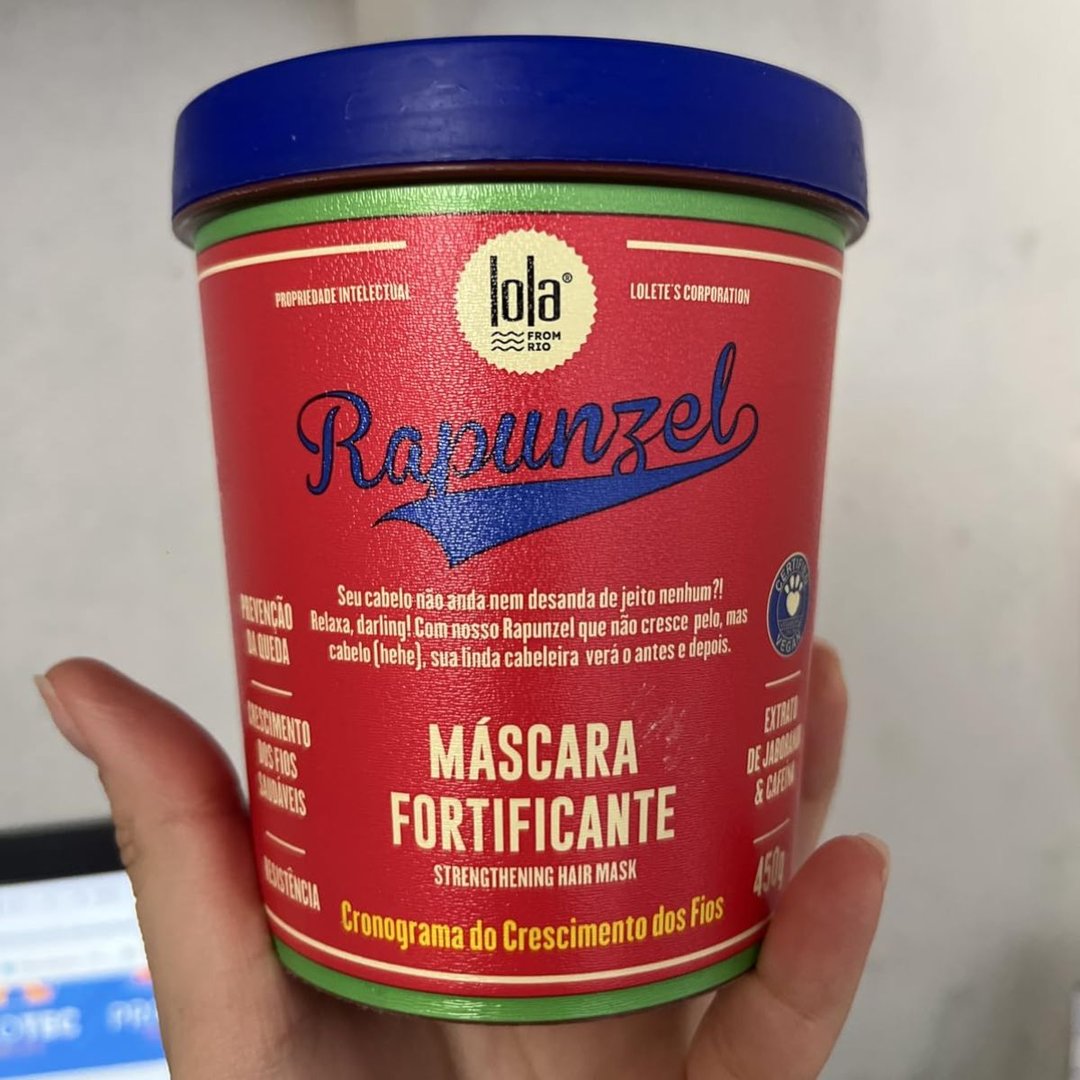 Rapunzel Máscara de Tratamento 450g , Lola Cosmetics