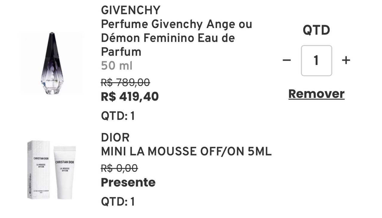 Perfume Givenchy Ange ou Démon Feminino Eau de Parfum