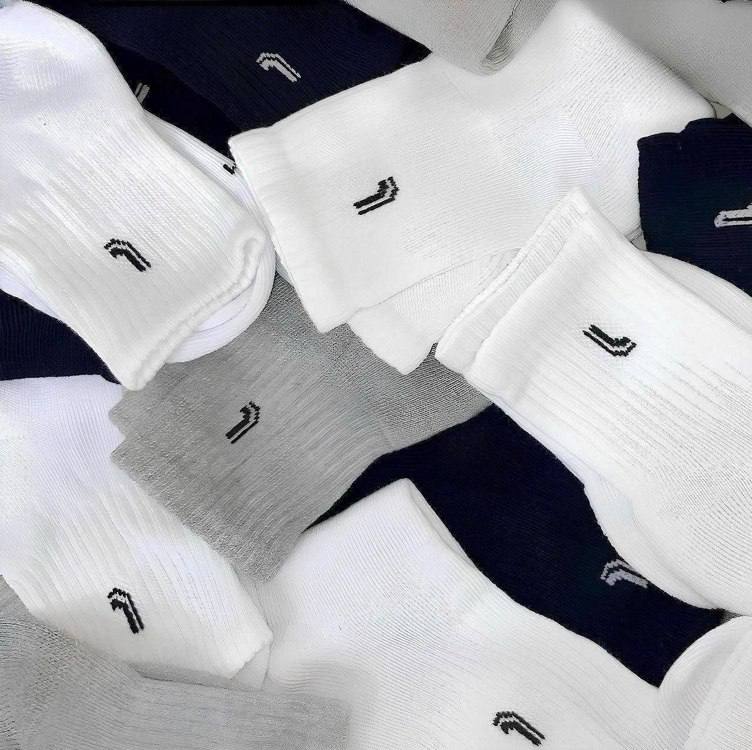Kit 10 Pares Meia Lupo Original Masculina Cano Médio Algodão