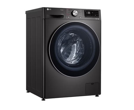 Lava e Seca LG Smart 14kg Black Inox com Inteligência Artificial AIDD™ (VC2)