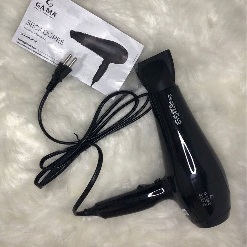 GA.MA ITALY Secador de Cabelo Gama Eleganza Plus Ceramic Ion 2100W 127V