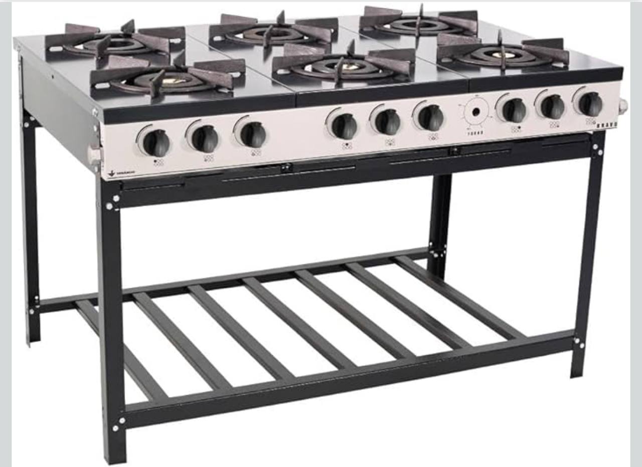 Fogao Gás Bravo 6 Bocas Br6b - Venâncio