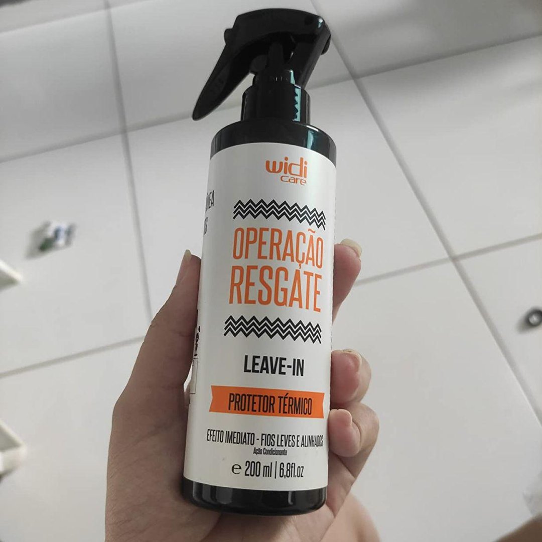 Widi Care Finalizador Leave-in Protetor Térmico Operação Resgate 200ml