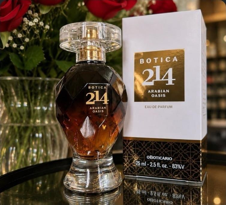 Boticário Botica 214 Arabian Oasis Feminino Eau De Parfum