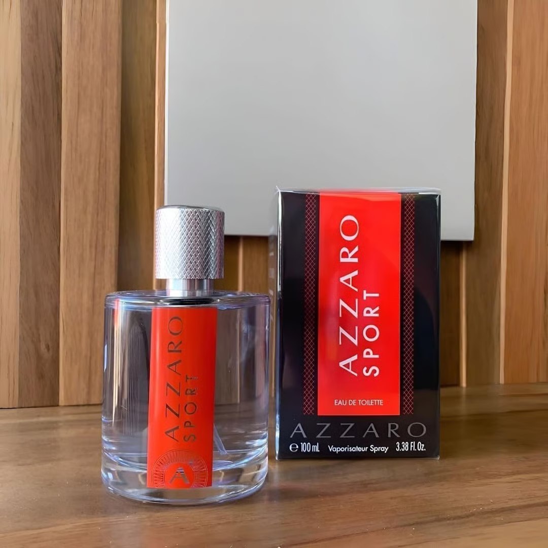 🤓Azzaro, Azzaro Sport, Perfume Masculino, Fragrância Fougère Fresca com Notas de Grapefruit e Sândalo, Eau de Toilette com Fixação Equilibrada, Ideal para Pré-treino e Pós-treino, 100ml