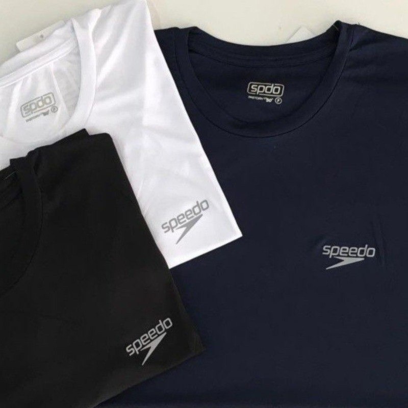Kit 2 Camiseta Speedo Masculina Dry Fit