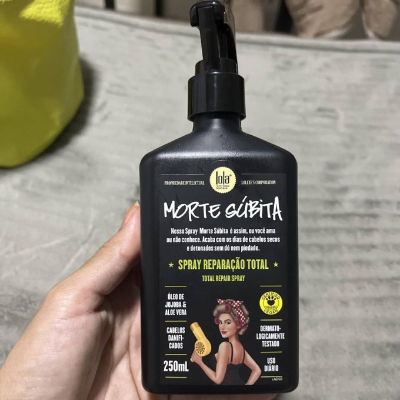 Morte Súbita Spray Reparação Total 250ml , Lola Cosmetics