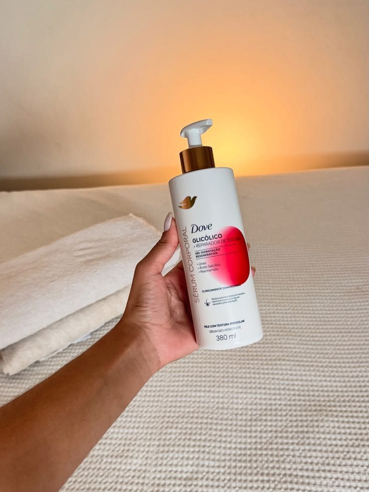 Dove Hidratante Sérum Corporal Glicólico + Reparador de Textura 380ml