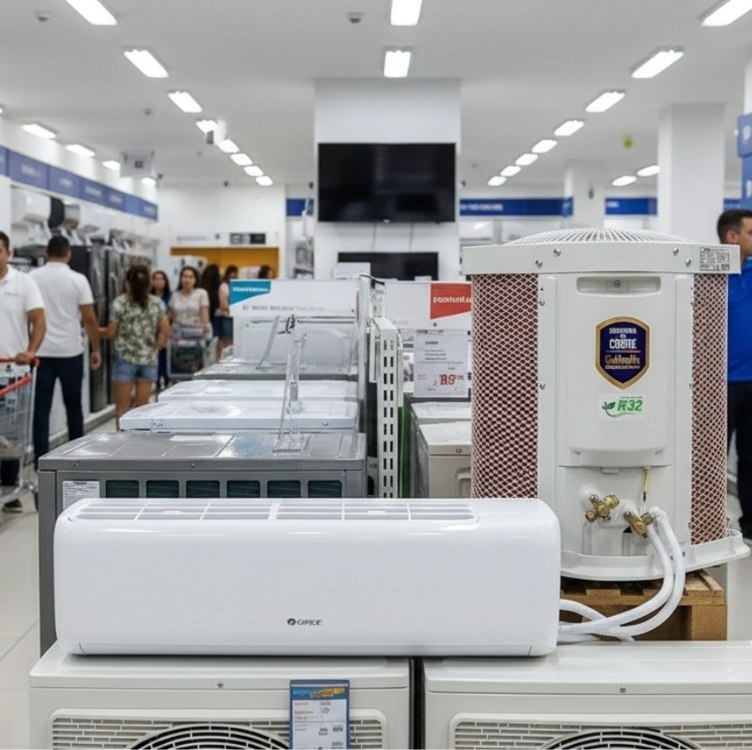 Ar Condicionado Split Hi Wall Inverter G-Clima Gree 9.000 Btus Frio 220v R-32