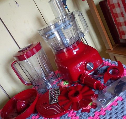 Multiprocessador Liquidificador 3,2L Philco 9 em 1 1600W - 110v/220v