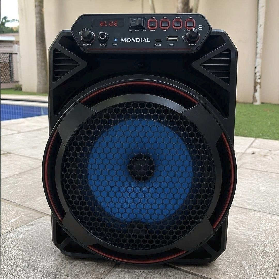 MONDIAL Caixa Amplificada, Preto, 150W RMS, Bivolt - CM-150