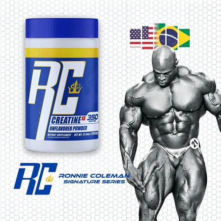 Creatina Original Importada Ronnie Coleman 1kg 100% Pura