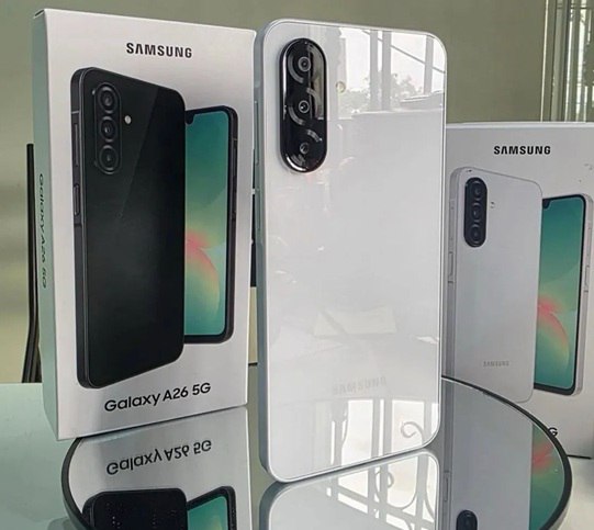 Samsung Galaxy A26 5g 256GB 8GB Ram Câm. Tripla 50MP + Selfie Tela Super Amoled 6.7" 5000m...