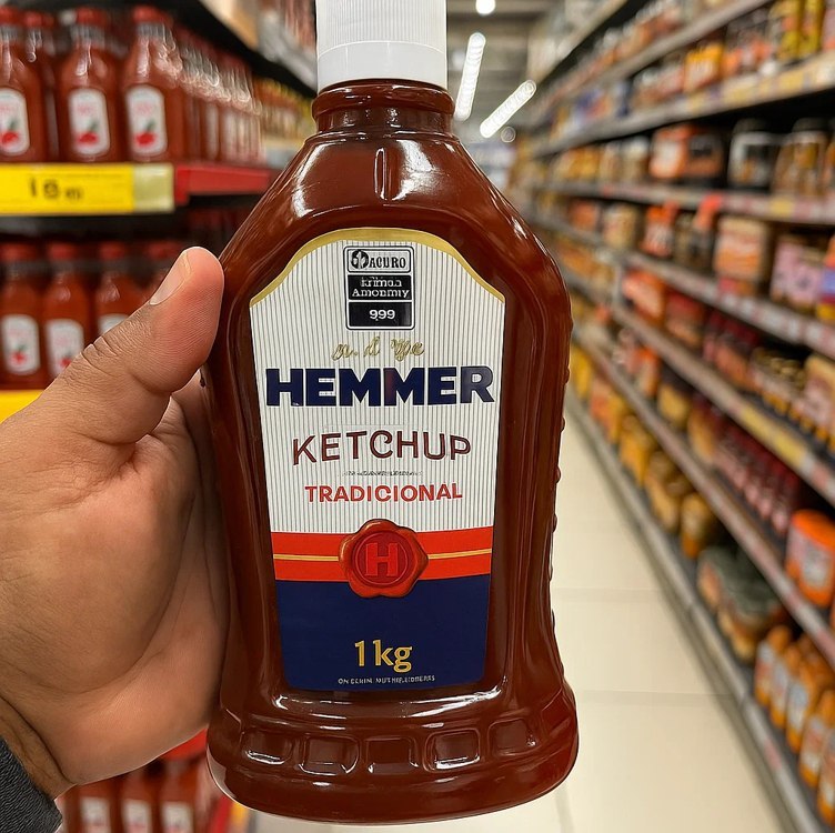 Hemmer Ketchup Tradicional Bisnaga 1kg