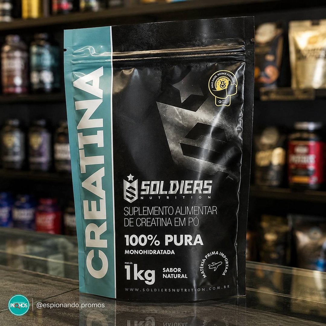 Creatina 1kg Monohidratada- Soldiers Nutrition