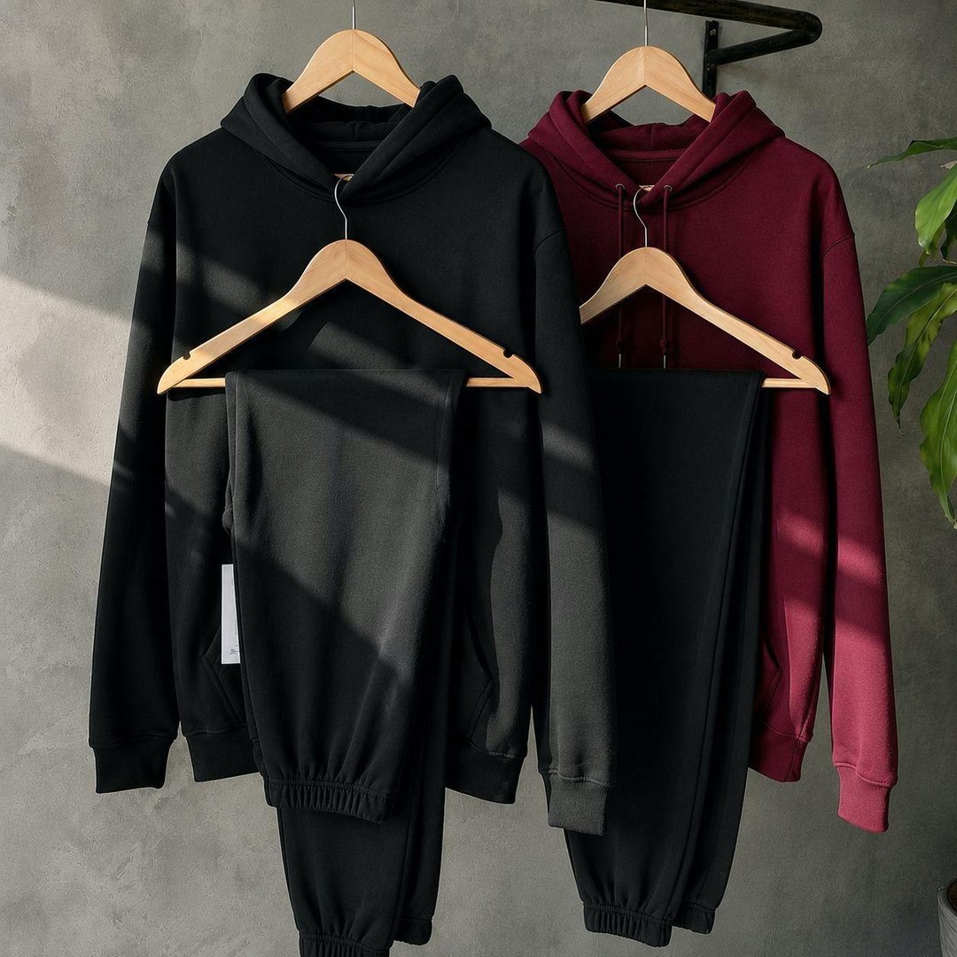 Conjunto Calça e Blusa de Moletom De Treino