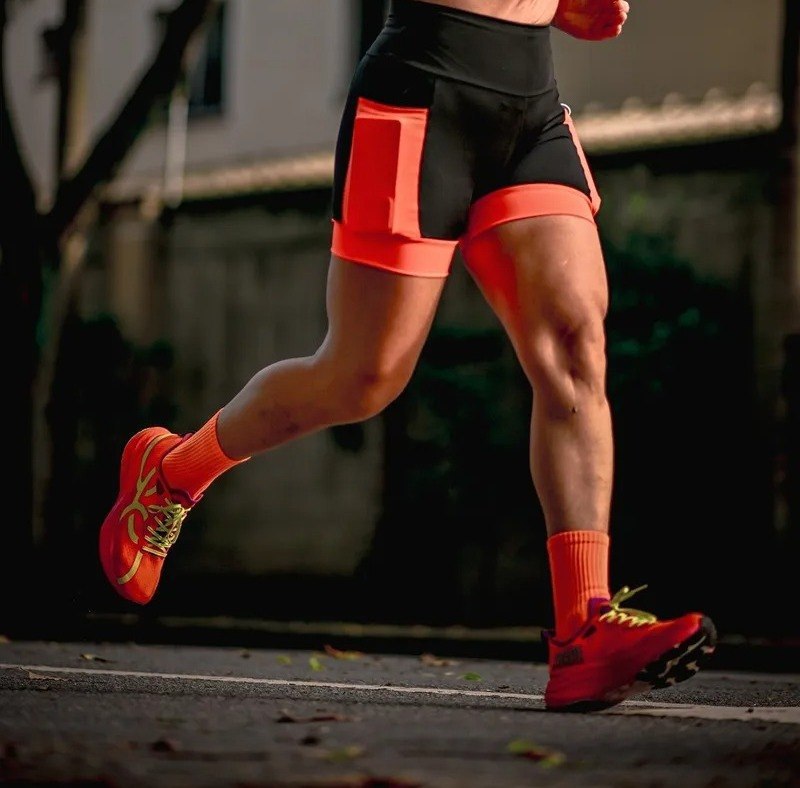 Meia Poliamida Ciclismo Corrida Crossfit Compressão