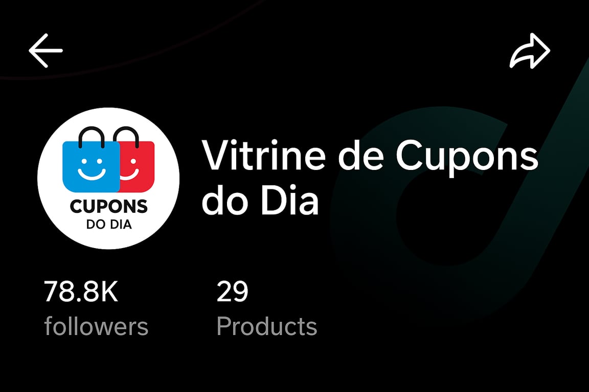 Vitrine de Cupons do Dia no TikTok Shop: Como Economizar com Prom...