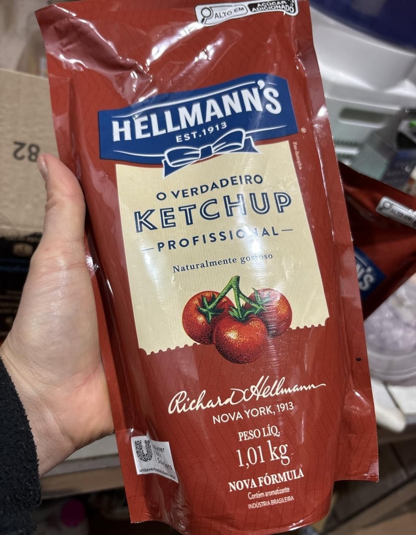 Hellmann'S Profissional Ketchup Doypack - 1,01Kg