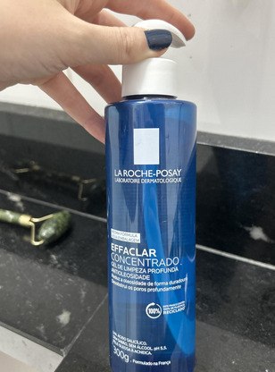 La Roche-Posay Effaclar Gel de Limpeza Facial Antiacne Concentrado com Ácido Salicílico, Z...