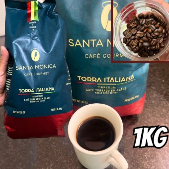 Café Santa Mônica Torra Italiana em Grãos 1kg