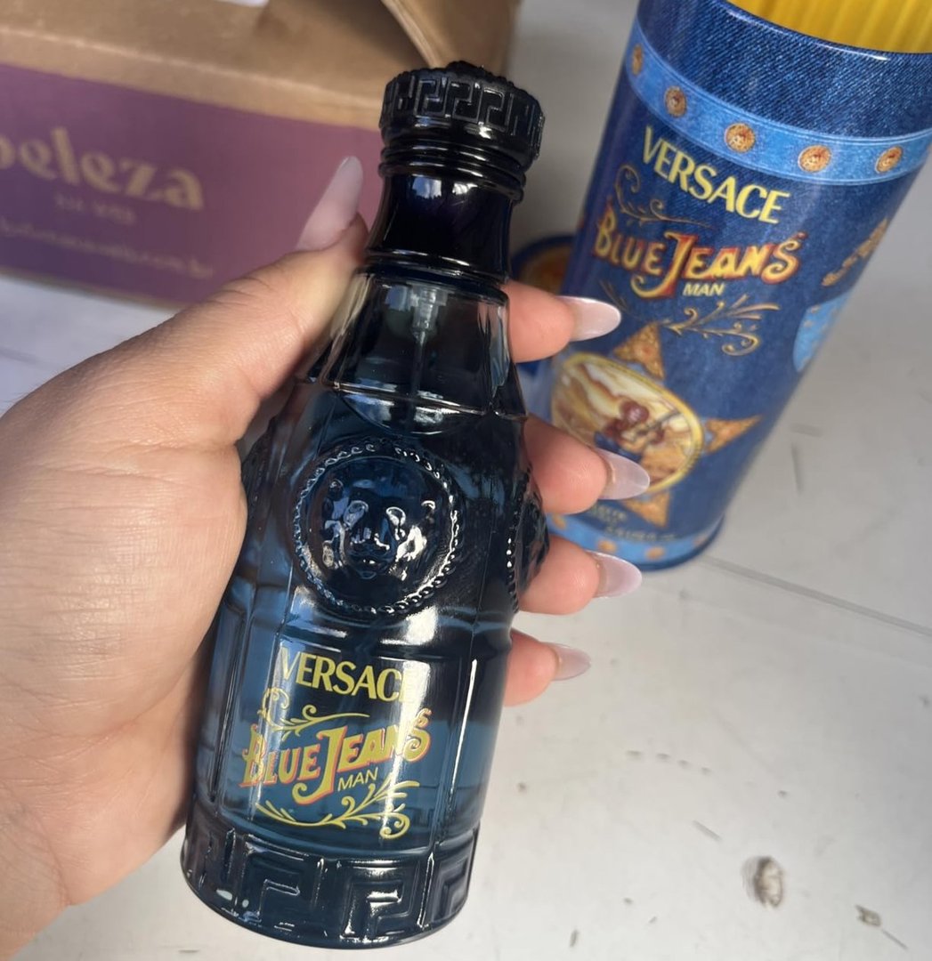 Perfume Versace Blue Jeans Eau De Toilette Masculino - 75ml