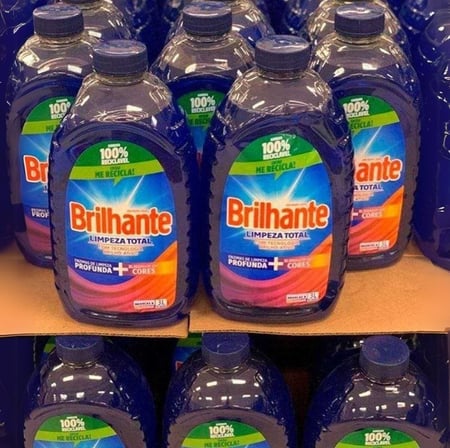 Brilhante Limpeza Total - Lava Roupas Líquido 3L