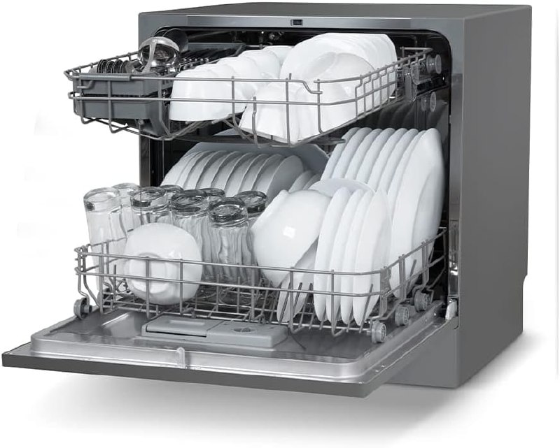 Lava Louças 8 Serviços Prata 127V Midea
