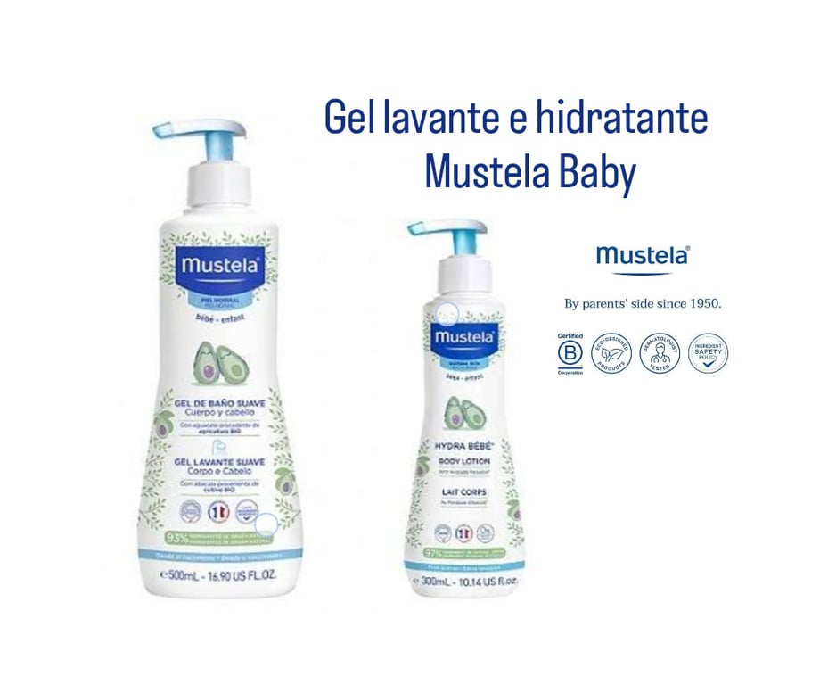 Mustela Baby: Cuidando da pele do seu bebê com cuidado e seguranç...