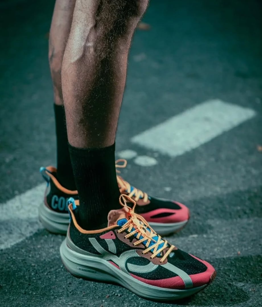 Meia Poliamida Ciclismo Corrida Crossfit Compressão