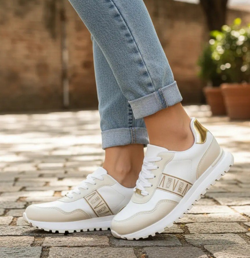 Tênis Vizzano Jogging Tratorado Feminino Lançamento - Num. 34 ao 39