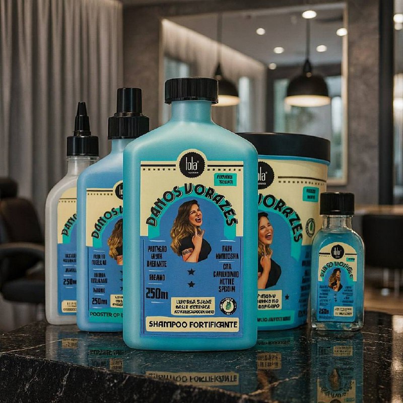 Kit Lola Cosmétics Reconstrução Danos Vorazes - 5 Produtos