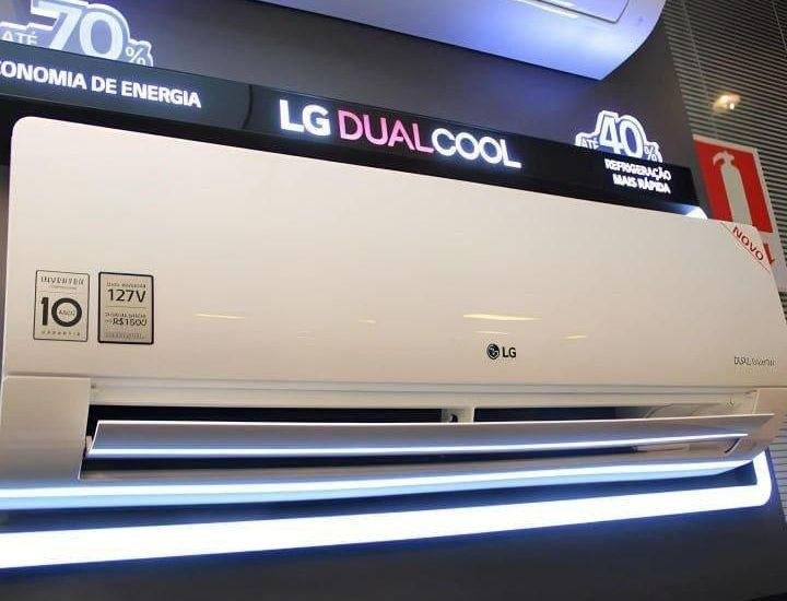 Ar Condicionado LG Dual Inverter Compact +ia 12000 Btus Frio Branco 220v 15669715