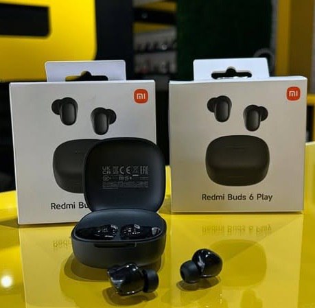 Fone De Ouvido Sem Fio Xiaomi Redmi Buds 6 Play Bluetooth5.4 Preto