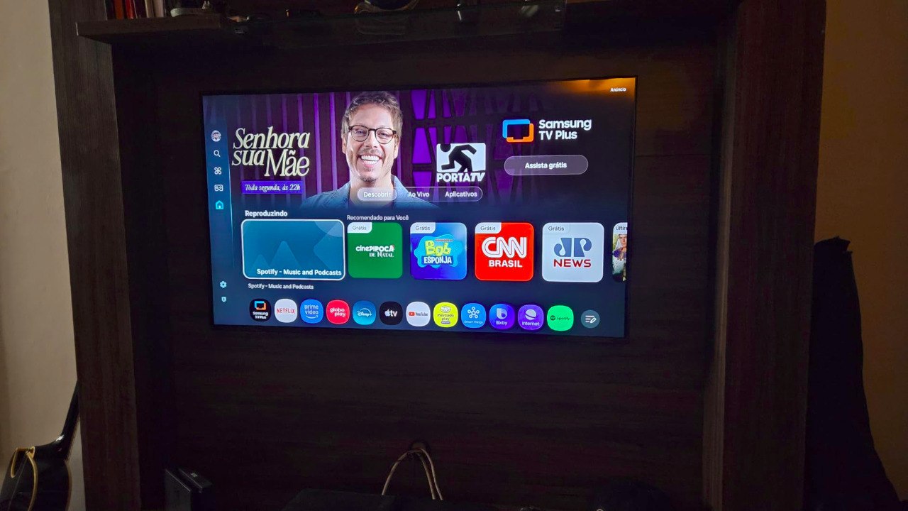 Samsung Smart TV 75" Crystal UHD 4K U8100F 2025