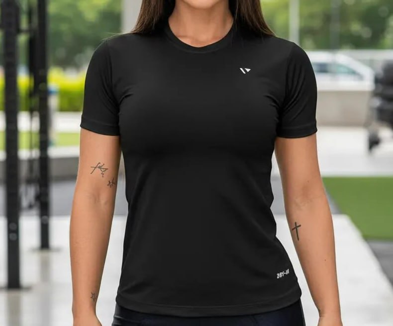 Camisas Térmica Feminina Voker Proteção Uv Dry Fit Academia