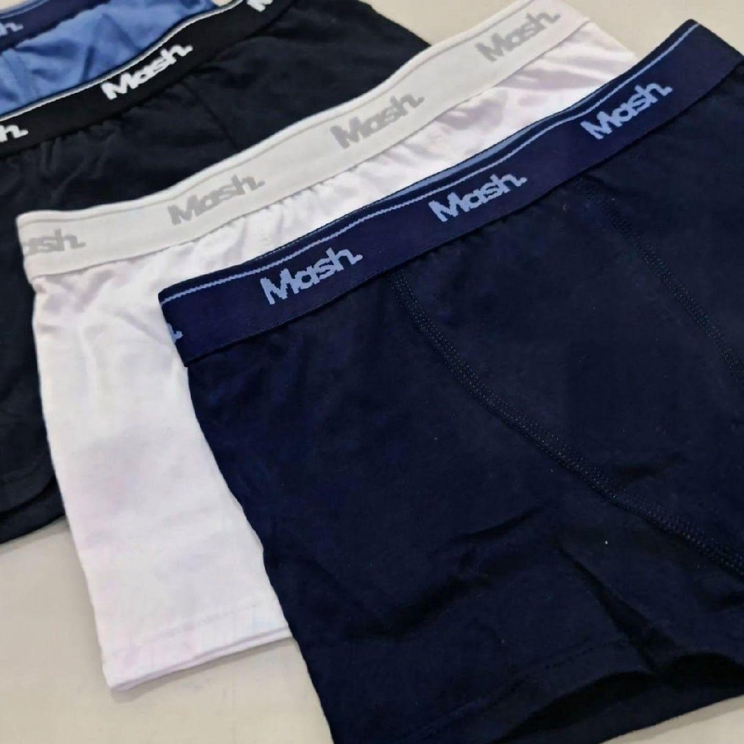 Kit Cueca Boxer Mash Cotton Elástico 10 Peças