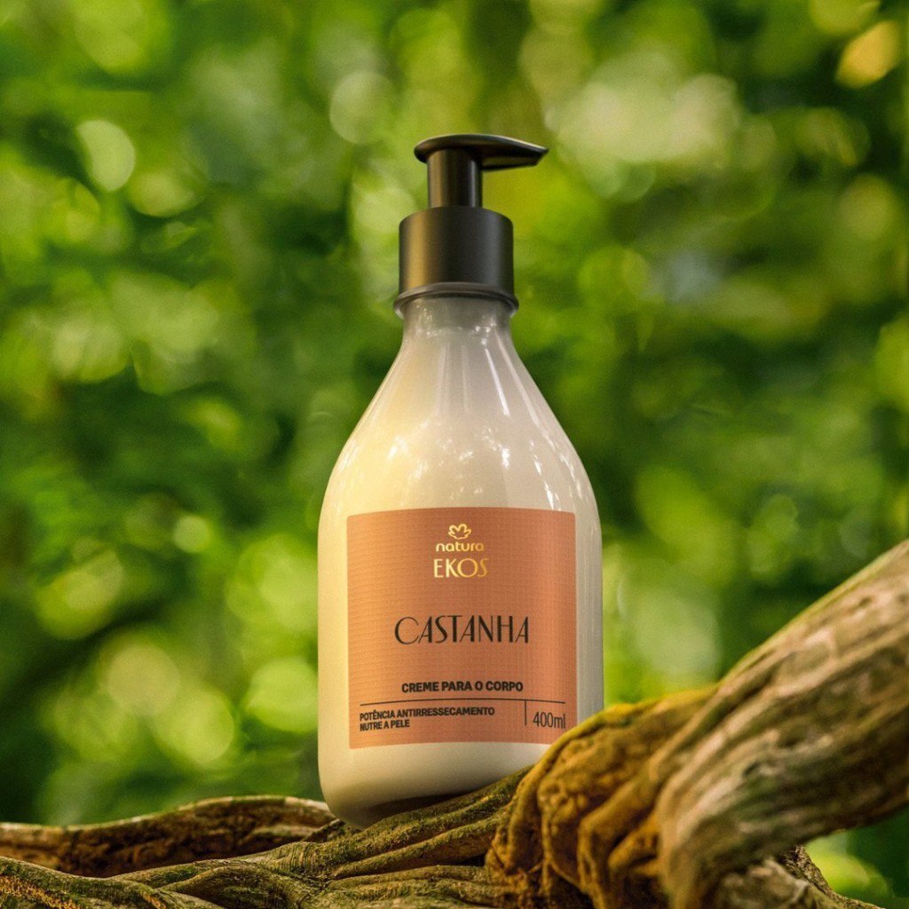 Creme Desodorante Hidratante para o Corpo Ekos Castanha 400 ml