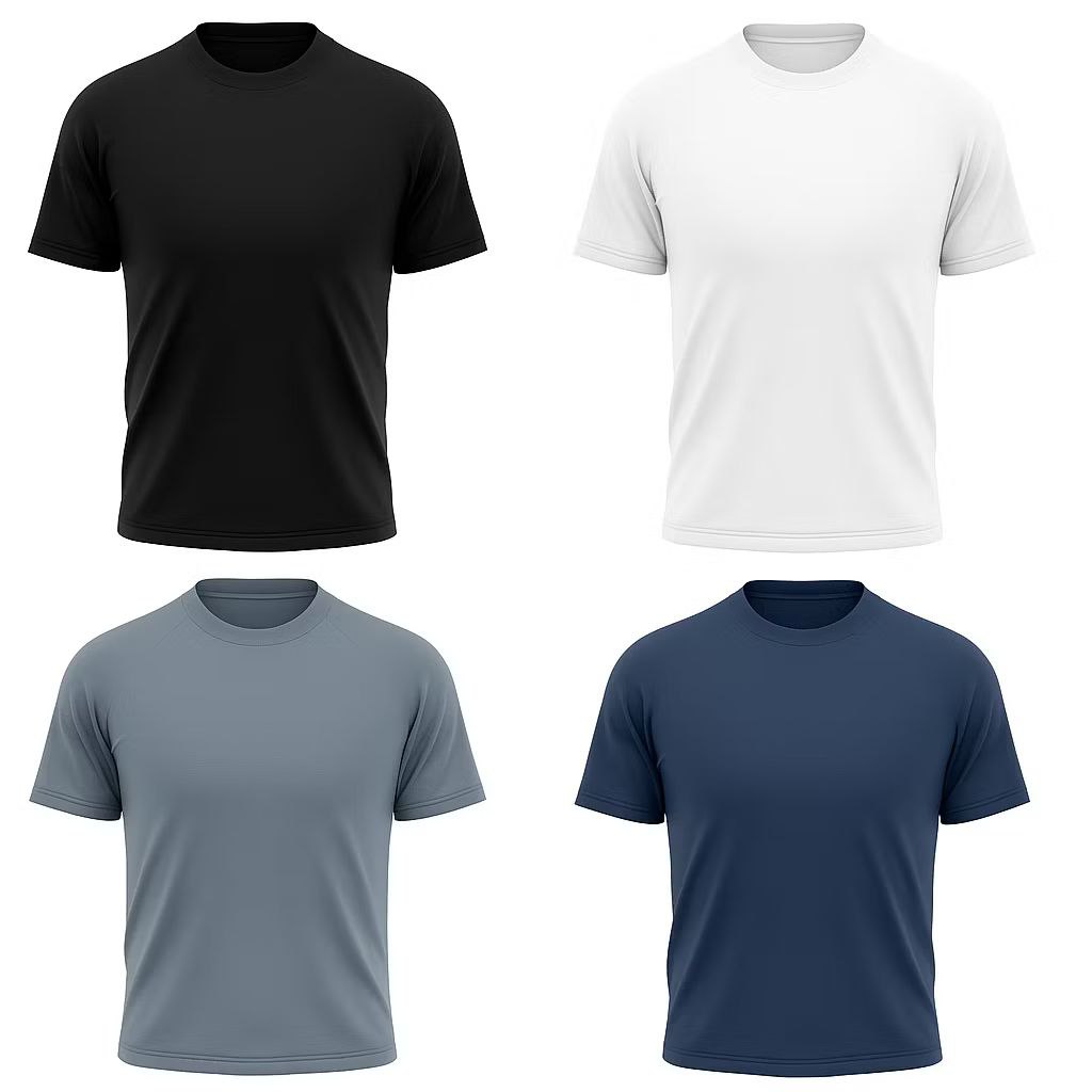 KIT COM 4 - Camisetas DRY FIT - Academia / Corrida.