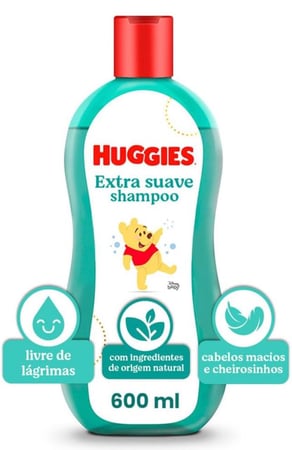Huggies Extra Suave - Shampoo Infantil, 600ml