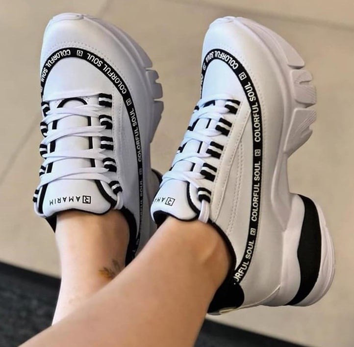 Tênis Ramarim Chunky Dad Sneaker Casual Lançamento Feminino - Num. 35 ao 38