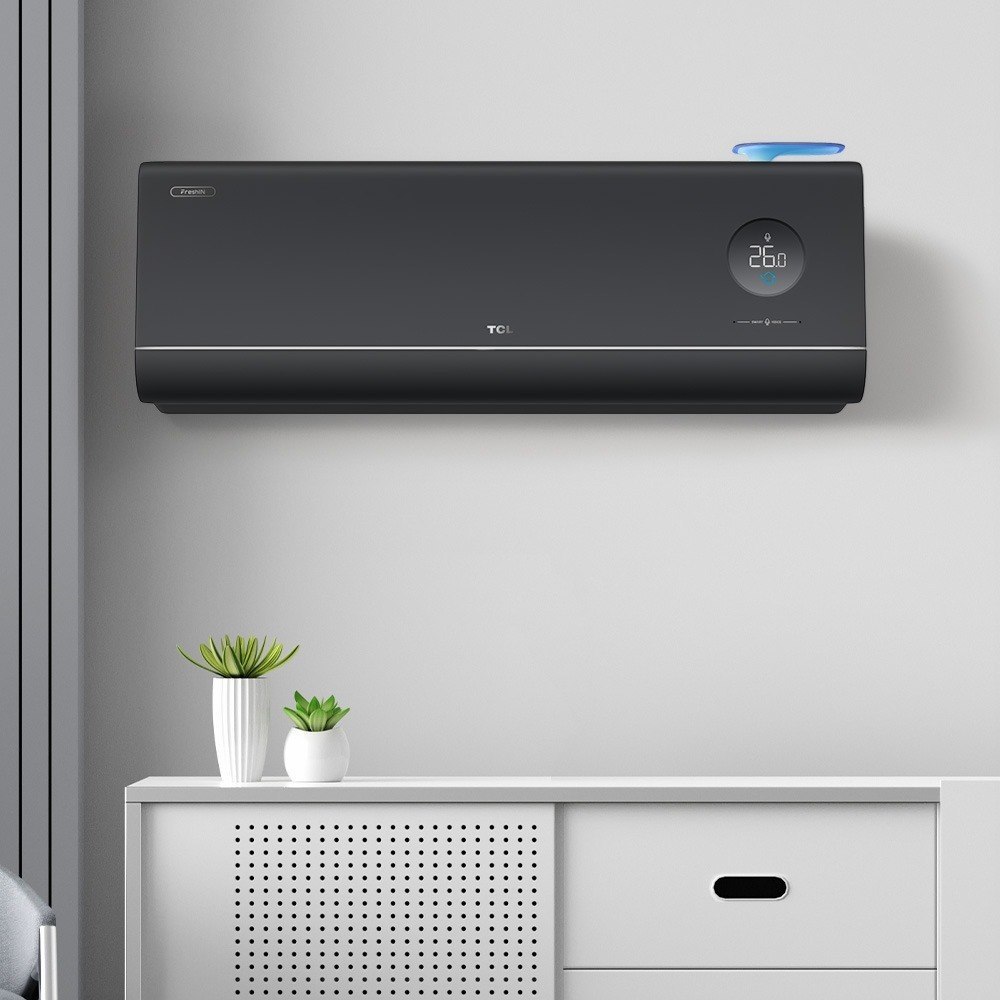 Ar Condicionado Split Hi Wall TCL FreshIN 3.0 Inverter Preto 12.000 Btus Frio 220v R-32