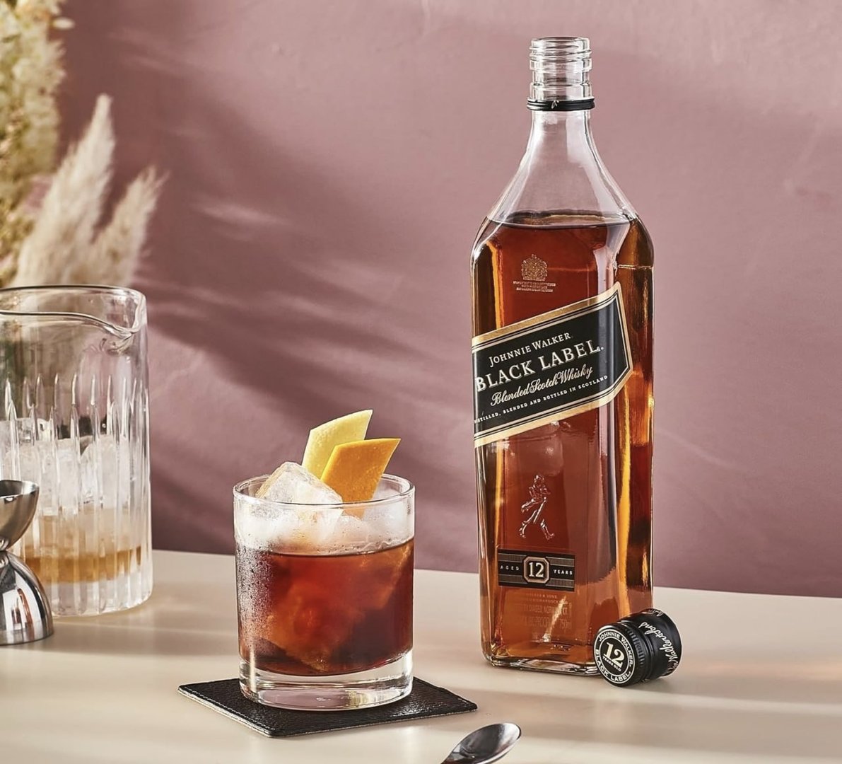 Whisky Johnnie Walker Black Label 12 Anos 1L