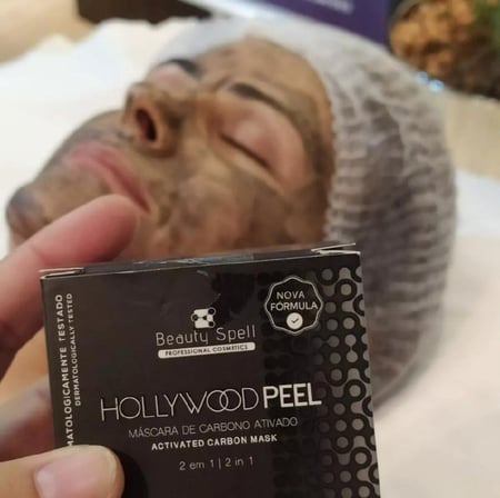 Máscara De Carvão Ativado Hollywood Peel - Beauty Spell 60g Tipo De Pele Todo Tipo De Pele