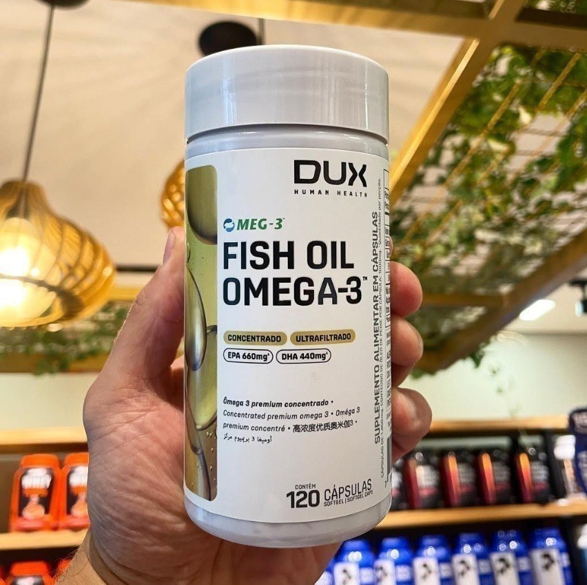 Fish Oil Omega 3 Dux Concentrado 120 Caps