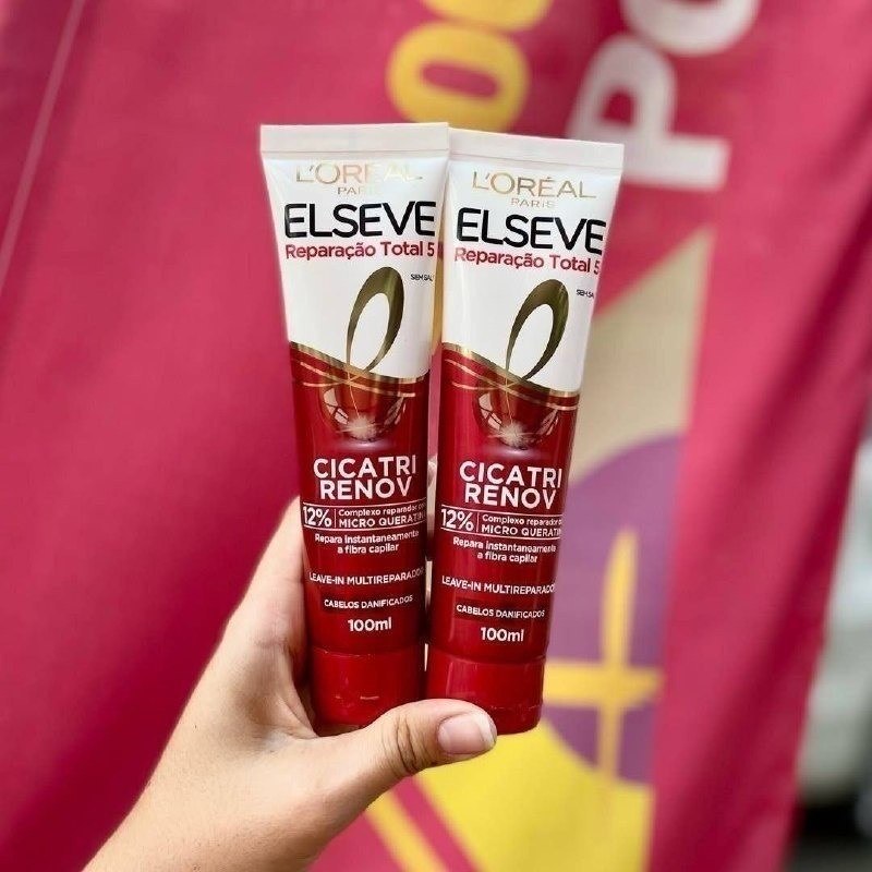 Leave-In L'Oréal Paris Elseve Reparação Total 5 Cicatri Renov 100ml