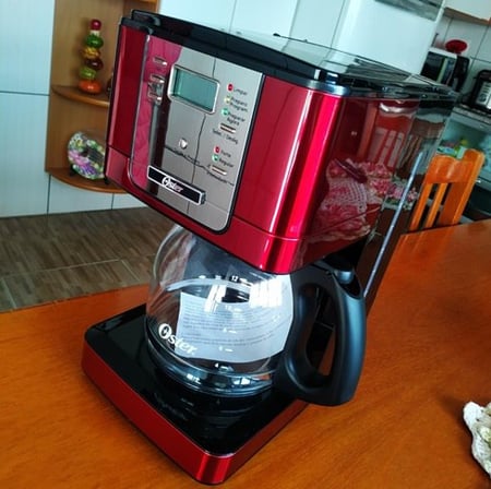 Cafeteira Oster Flavor Programável 36 Xicaras Vermelha - 110v