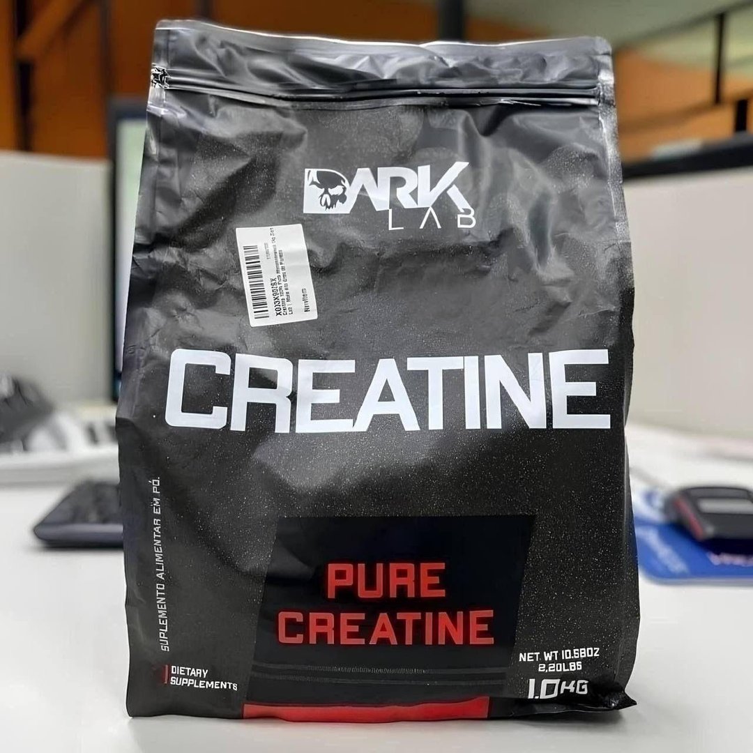Creatina Pura 1kg Dark Lab Monohidratada 100% de Pureza, Sem Sabor