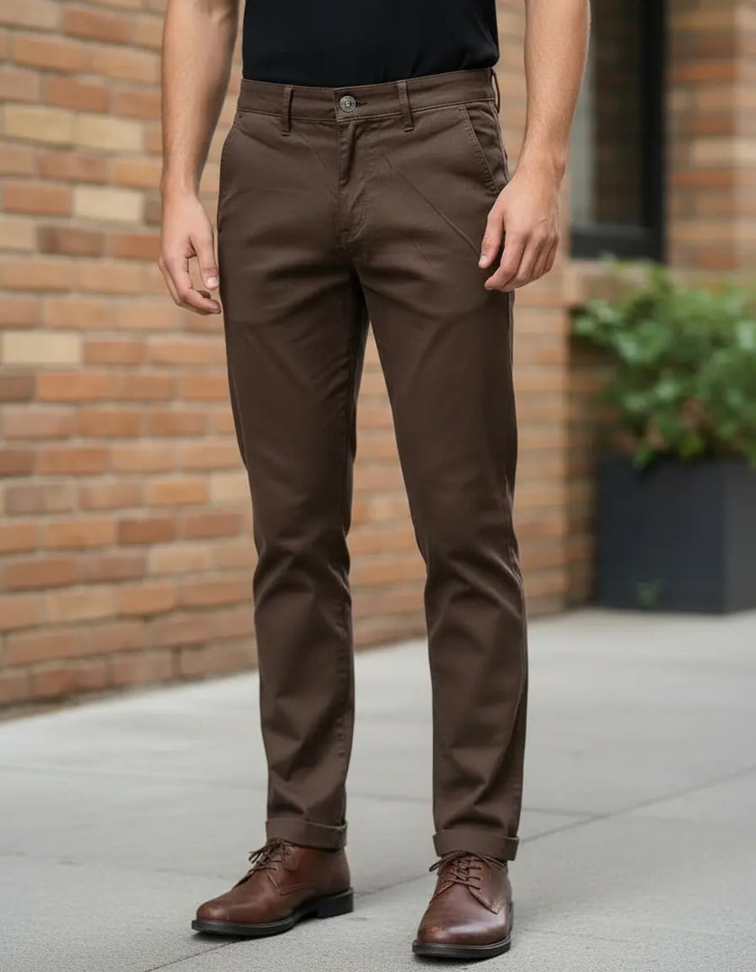 Calça Sarja Masculina Alfaiataria